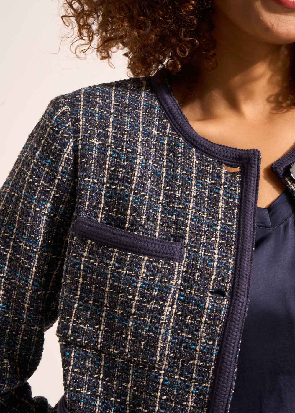 VITEZA Veste courte en tweed - 2 - Sud Express - Sud Express
