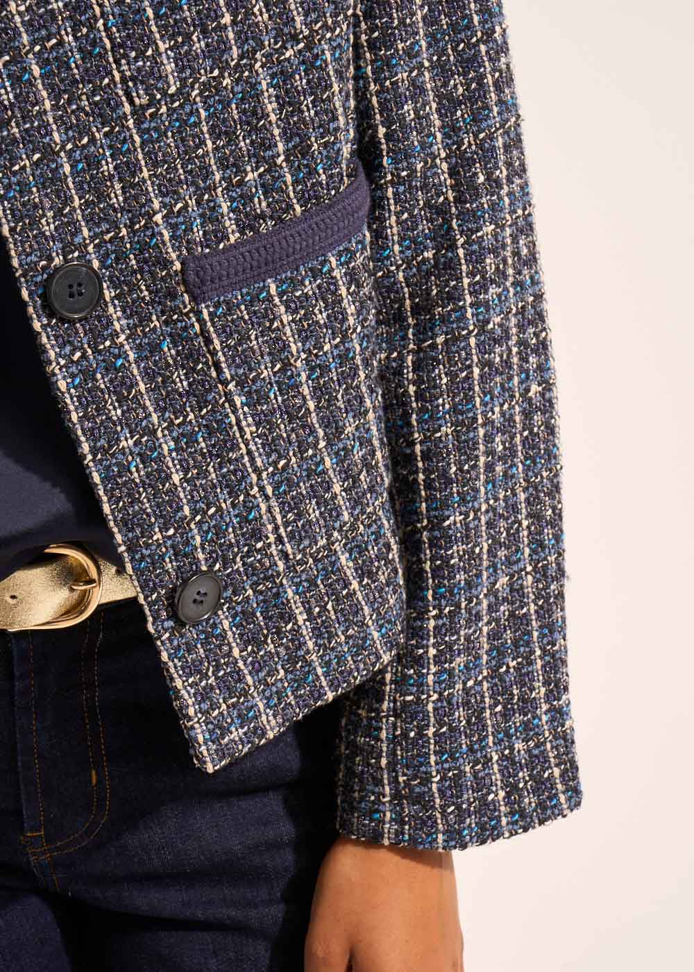 VITEZA Veste courte en tweed - 4 - Sud Express - Sud Express