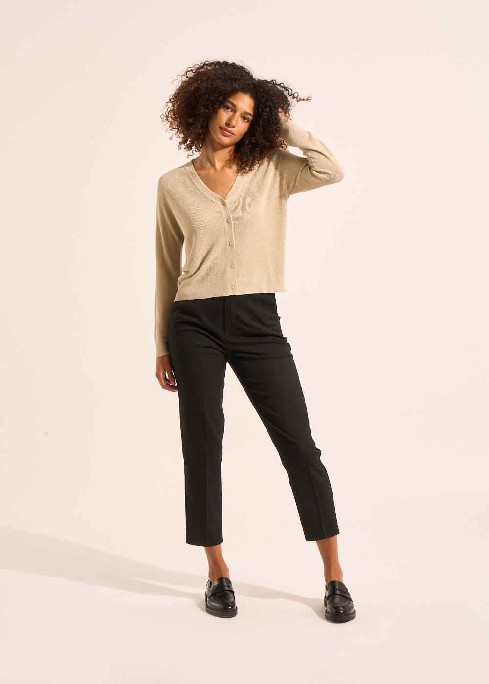 Pantalon à pinces effet ventre plat - Sud Express - 5 - Sud Express