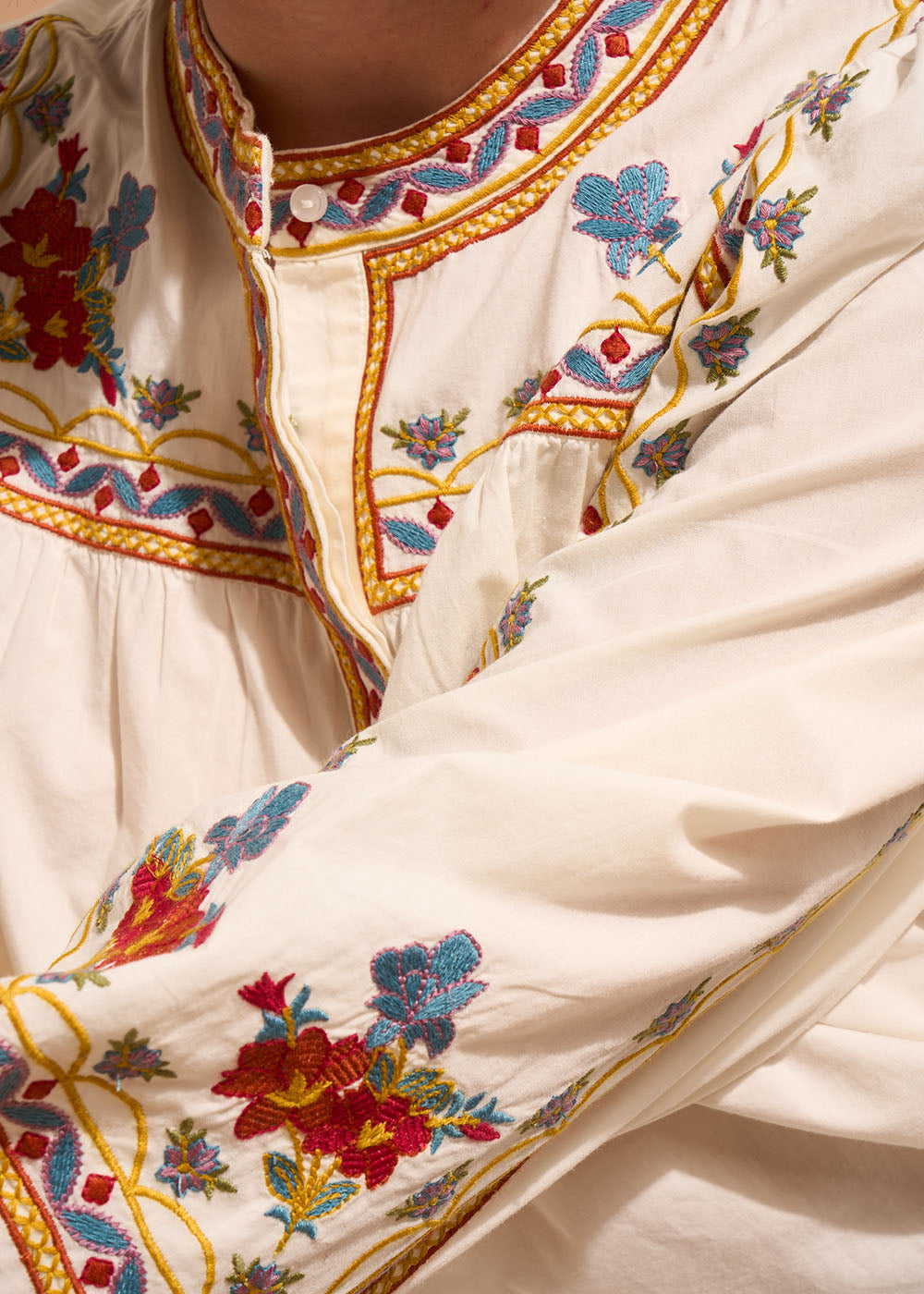 Blouse à broderies - Sud Express - 4 - Sud Express