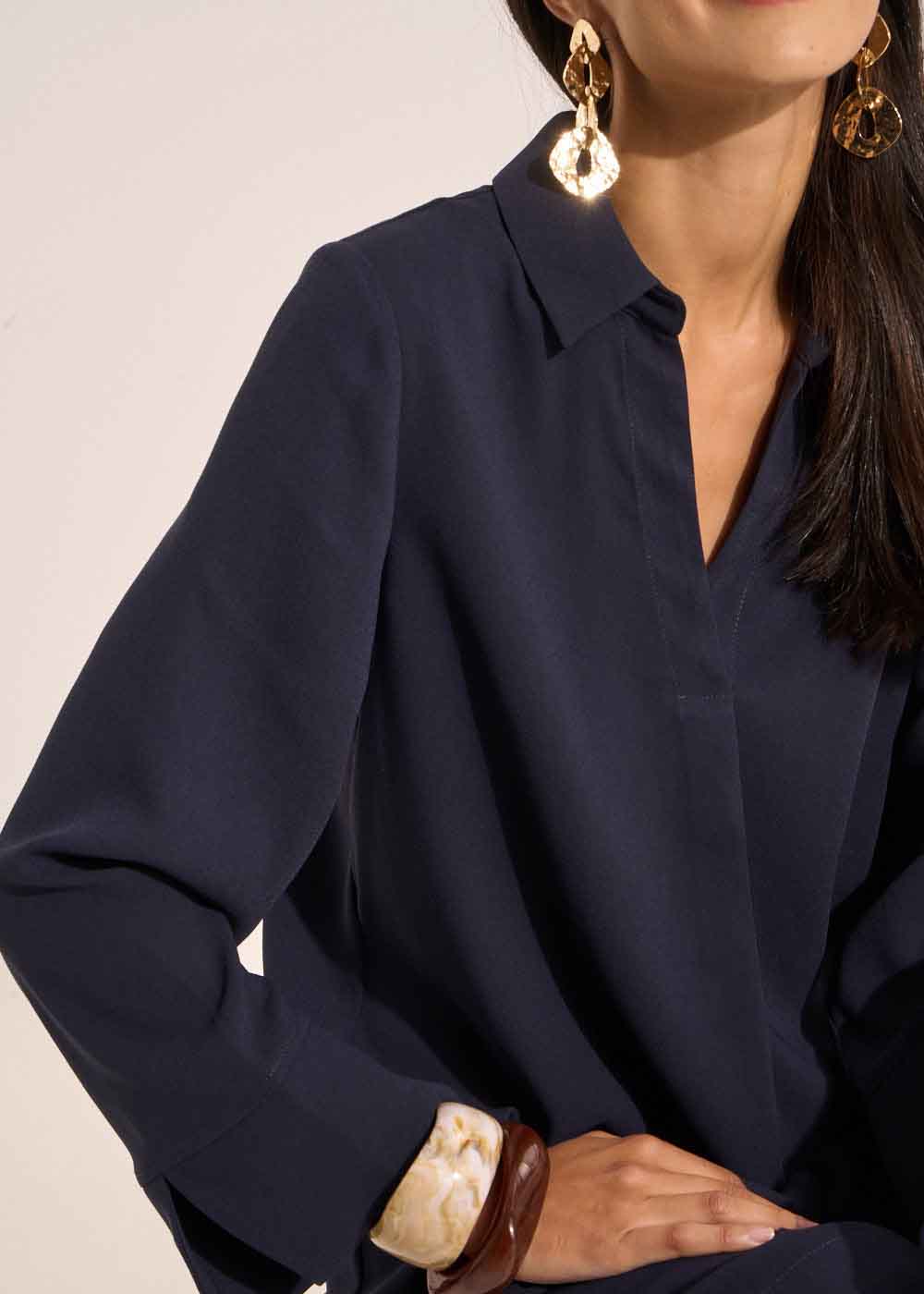 RAMAIA Robe courte à manches longues - 2 - Sud Express - Sud Express