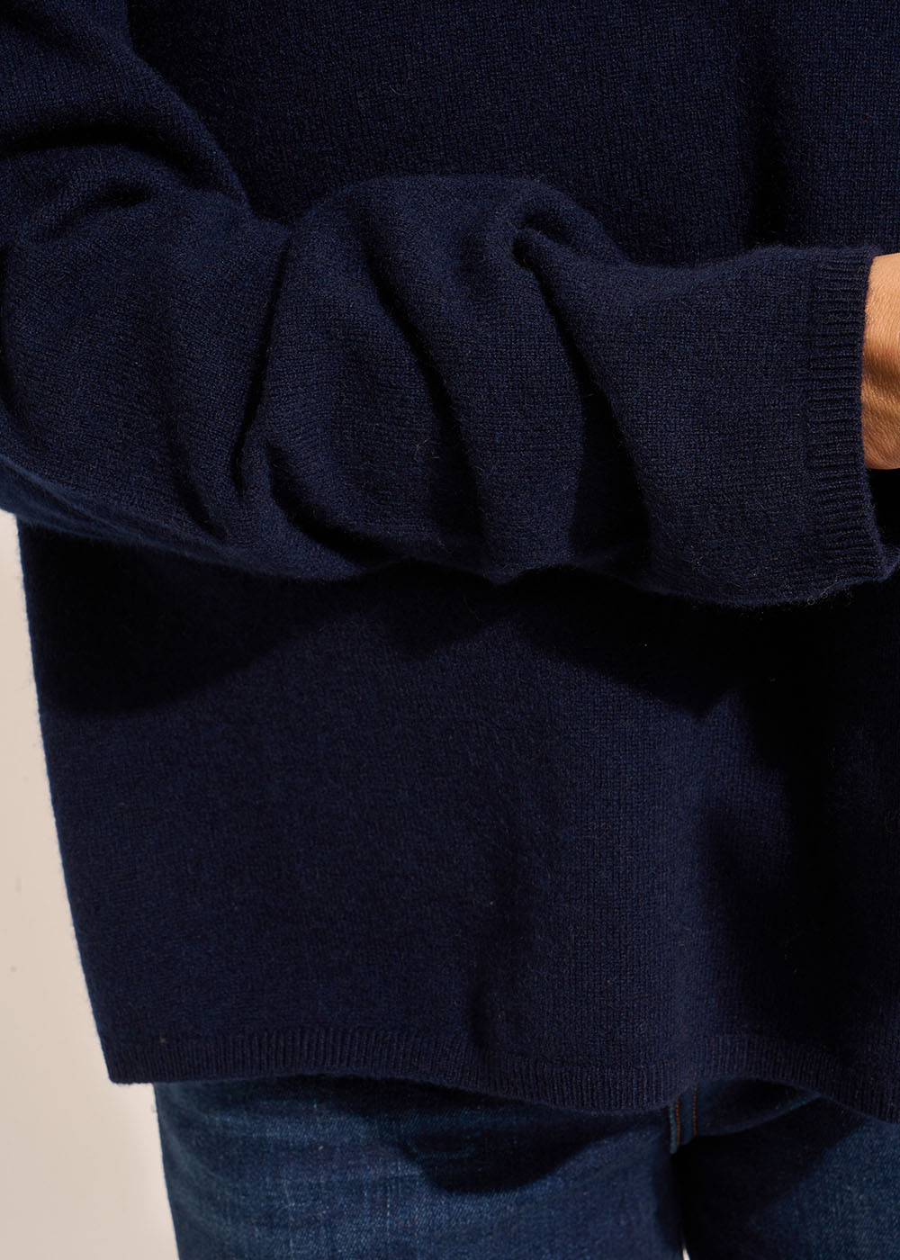 MAMALIOU Pull ample en cachemire avec un col tunisien - 4 - Sud Express - Sud Express