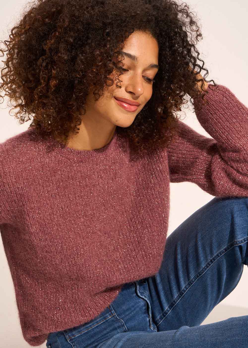 GATTYCOX Gilet maille scintillante - 1 - Sud Express - Sud Express