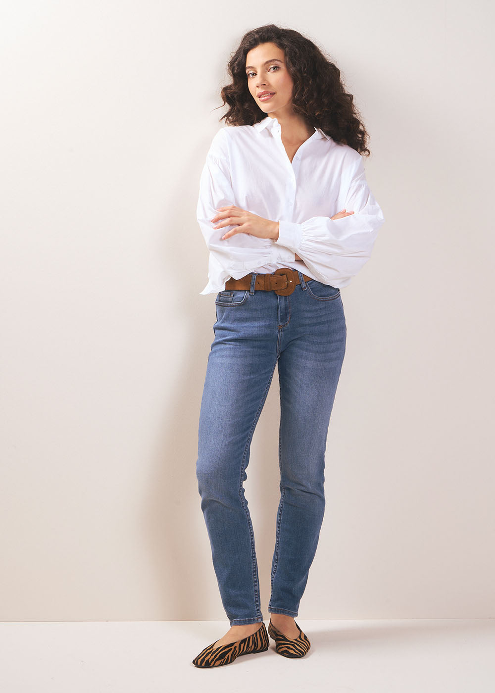 STELLA Jean slim cinq poches - 1 - Sud Express - Sud Express