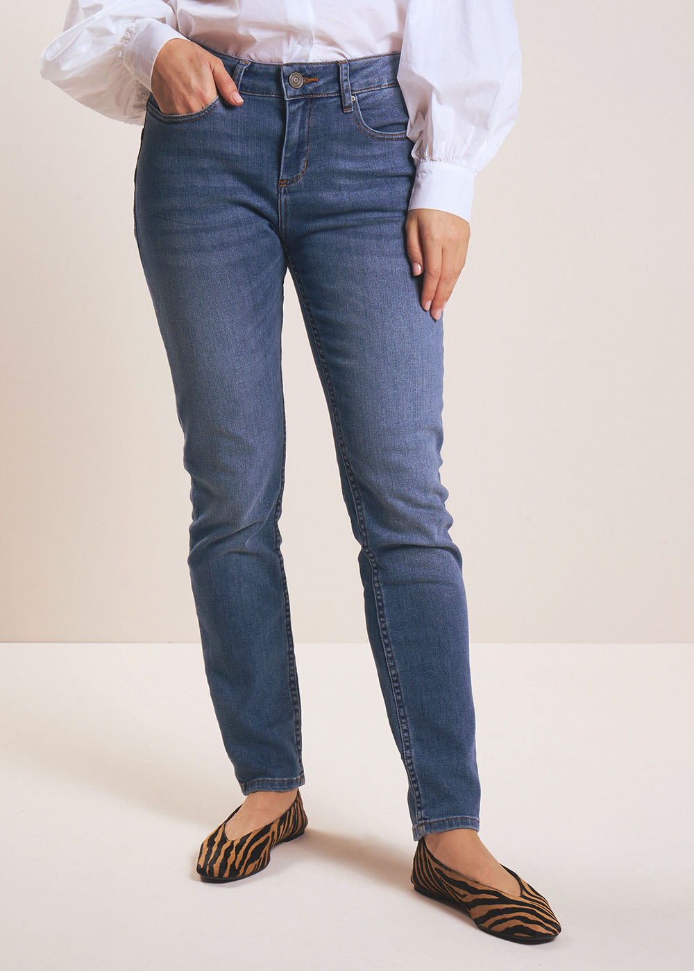 STELLA Jean slim cinq poches - 2 - Sud Express - Sud Express