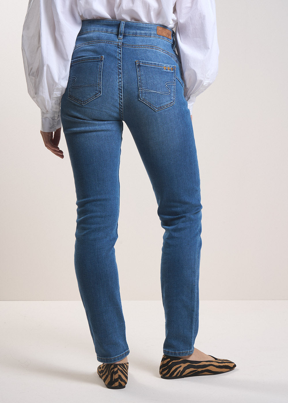 STELLA MEDIUM STONE Jean slim cinq poches - 3 - Sud Express - Sud Express