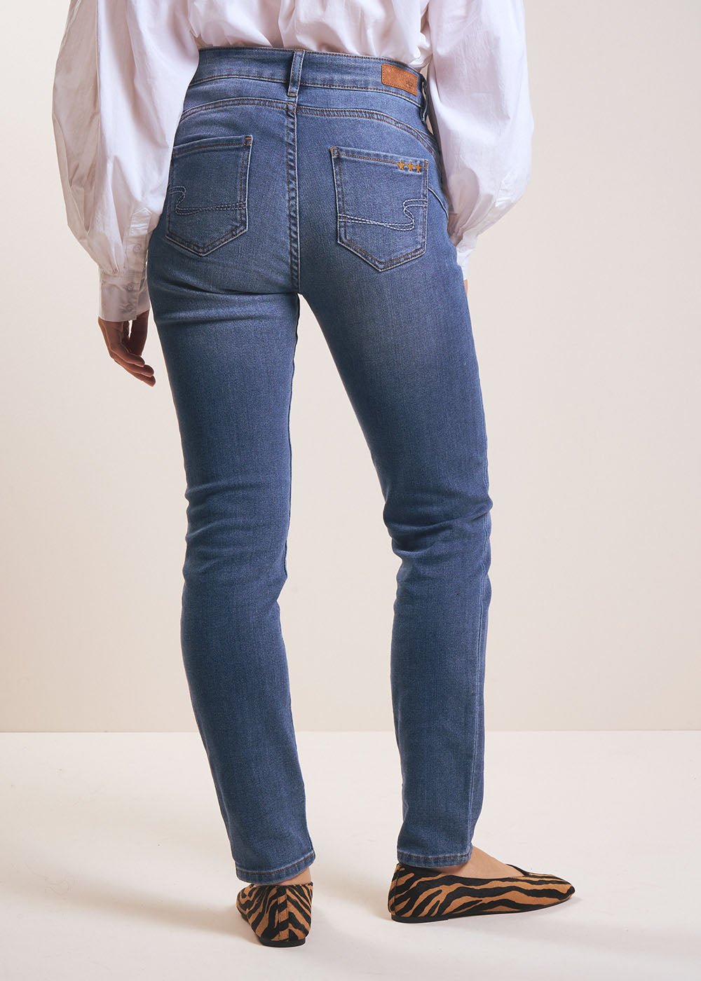 STELLA Jean slim cinq poches - 3 - Sud Express - Sud Express