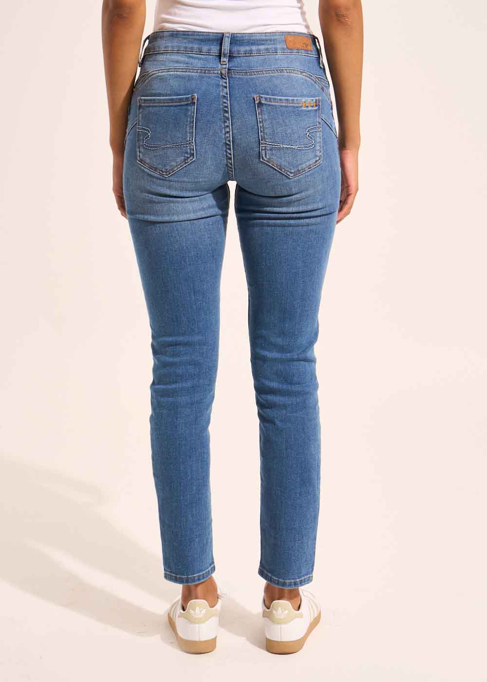 STELLA MEDIUM STONE Jean slim cinq poches - 3 - Sud Express - Sud Express