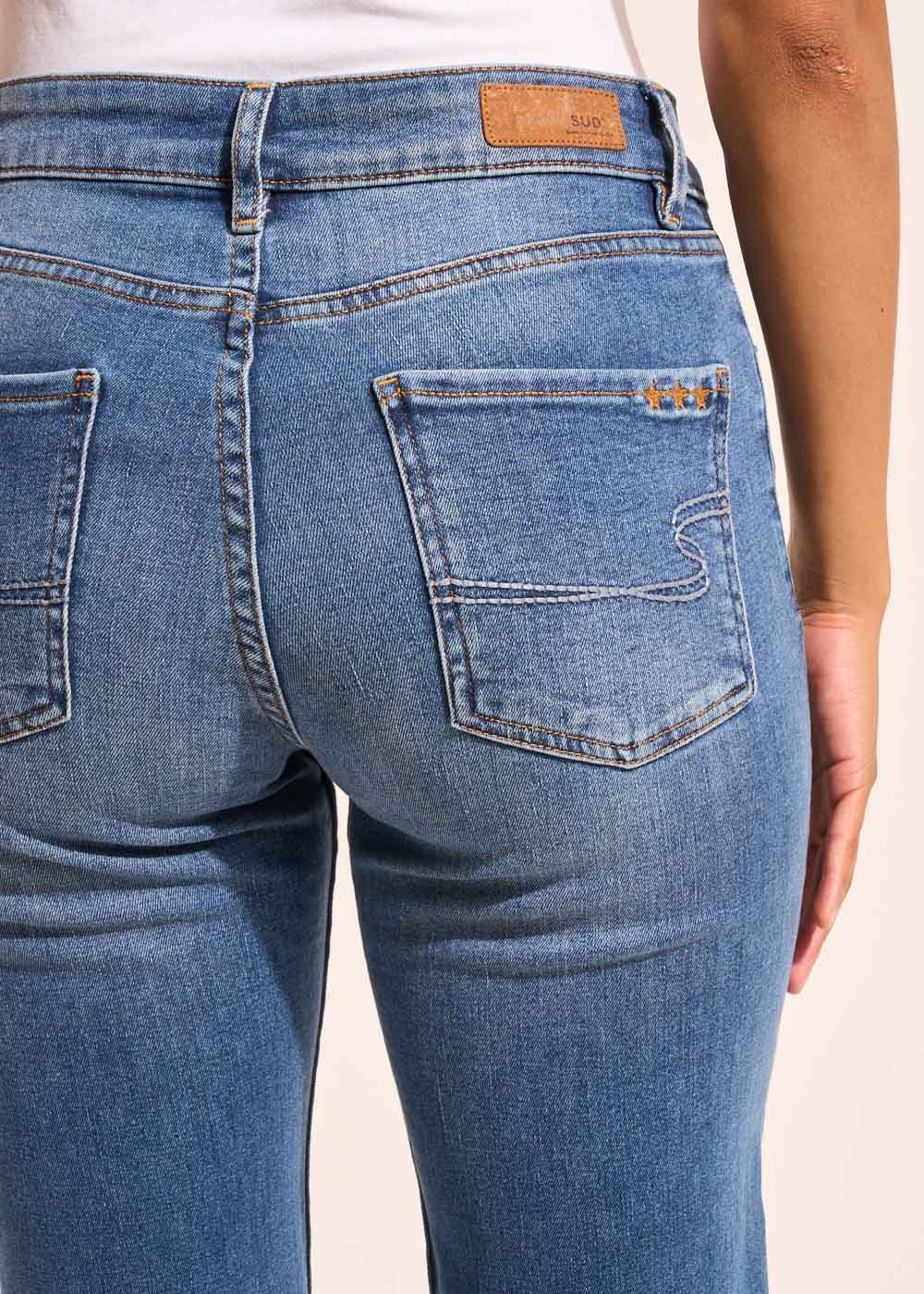 BEN MEDIUM STONE Jean boyfriend à cinq poches - 4 - Sud Express - Sud Express