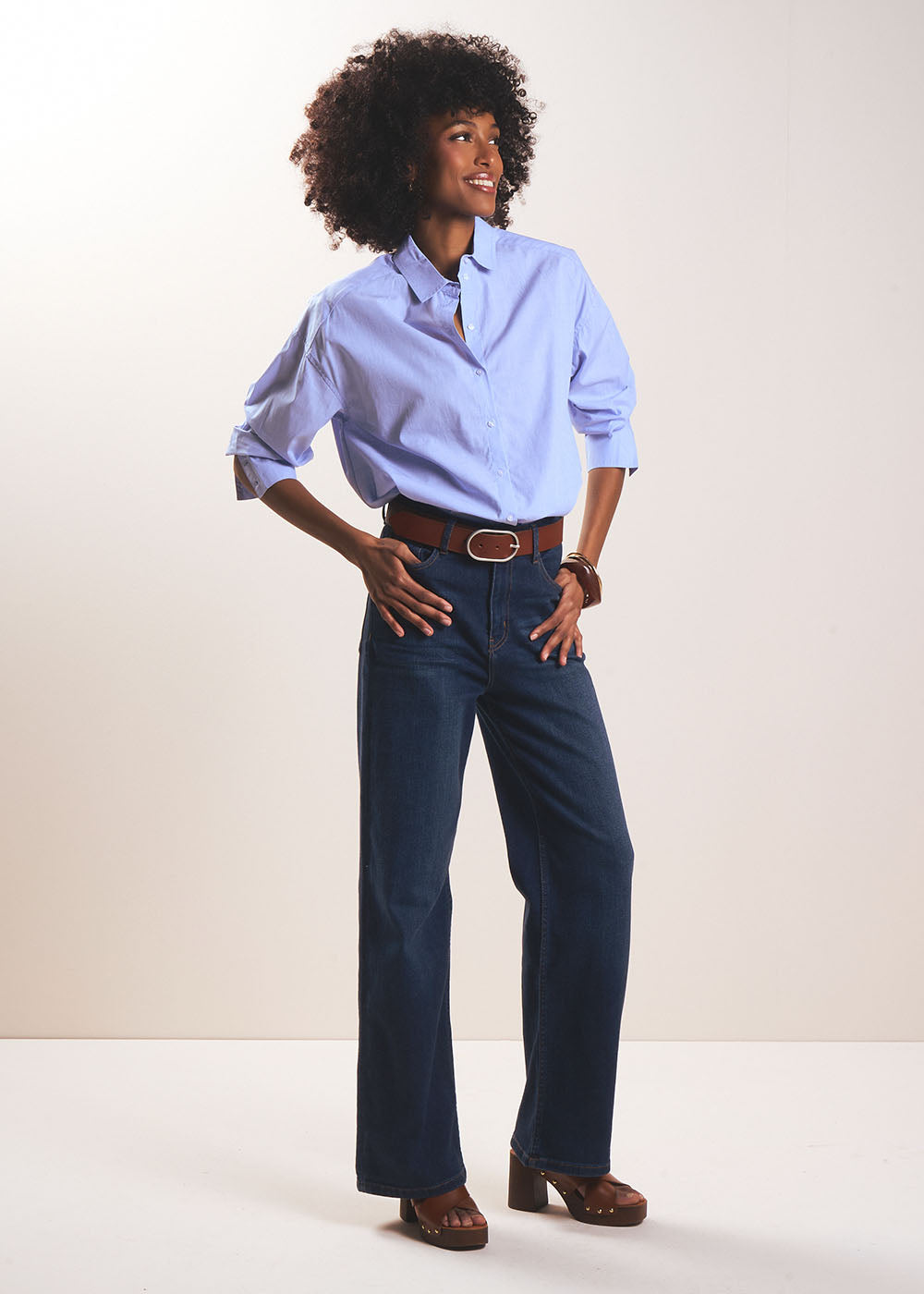 CARLA Jean large taille haute - 1 - Sud Express - Sud Express