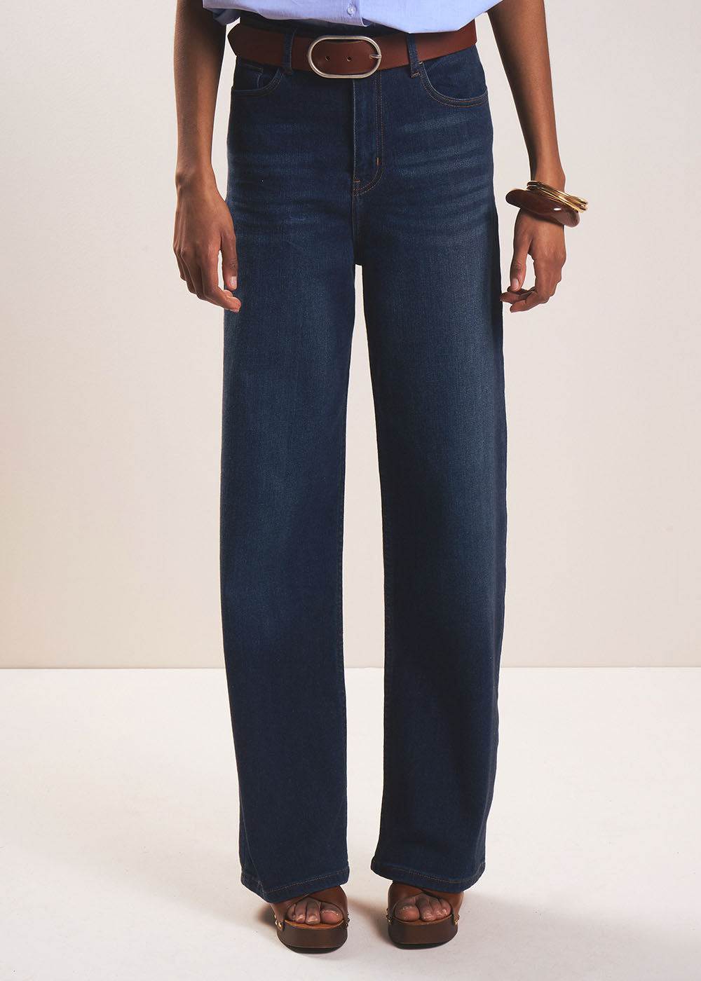 Jean large taille haute - Sud Express - 2 - Sud Express
