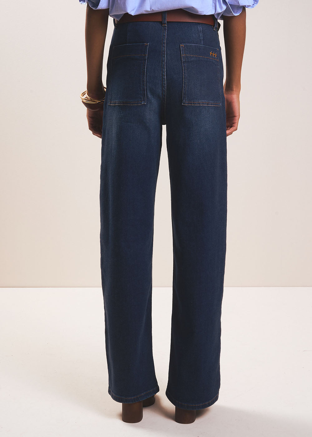 Jean large taille haute - Sud Express - 3 - Sud Express