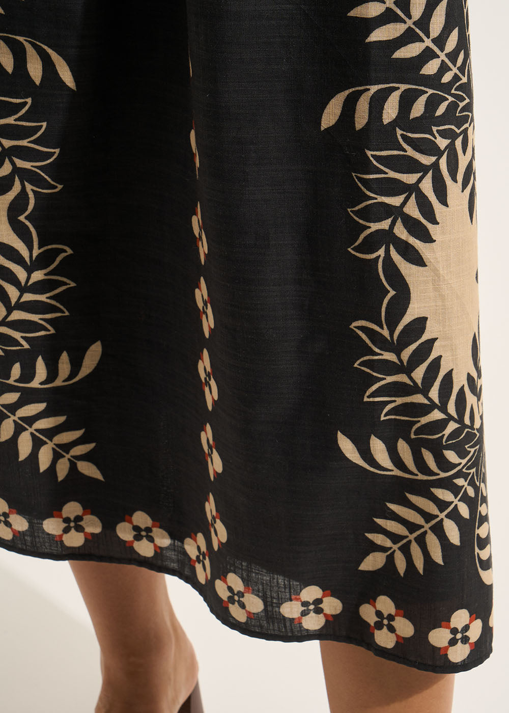 Robe longue imprimé placé - Sud Express - 5 - Sud Express