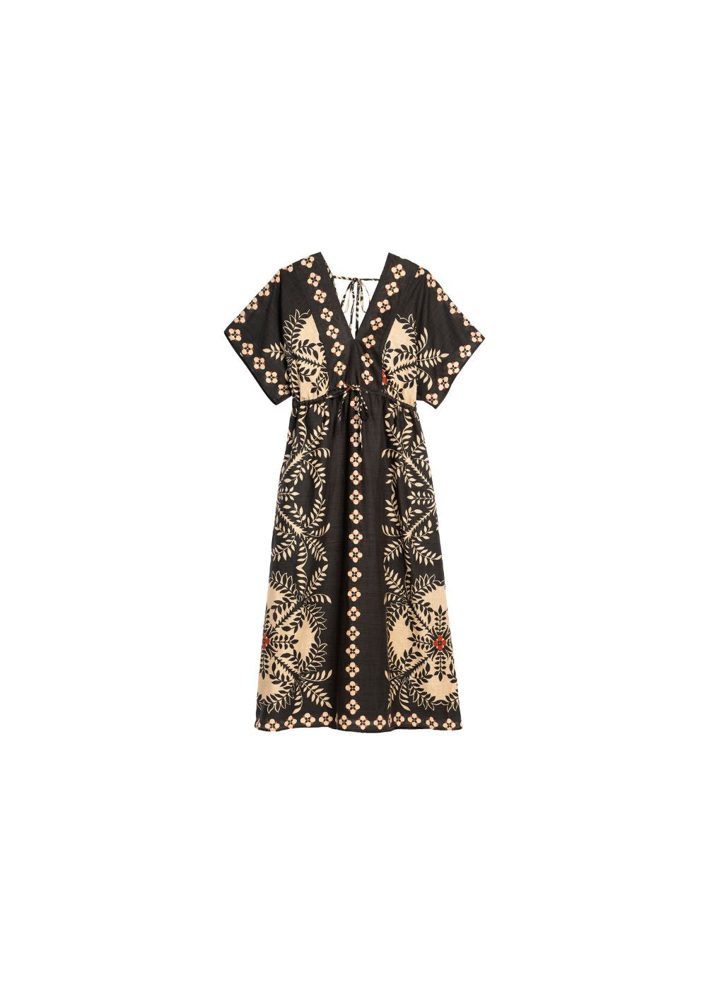 Robe longue imprimé placé - Sud Express - 7 - Sud Express