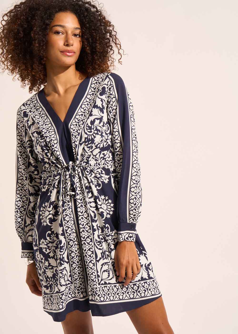 Robe courte imprimée - Sud Express - 4 - Sud Express