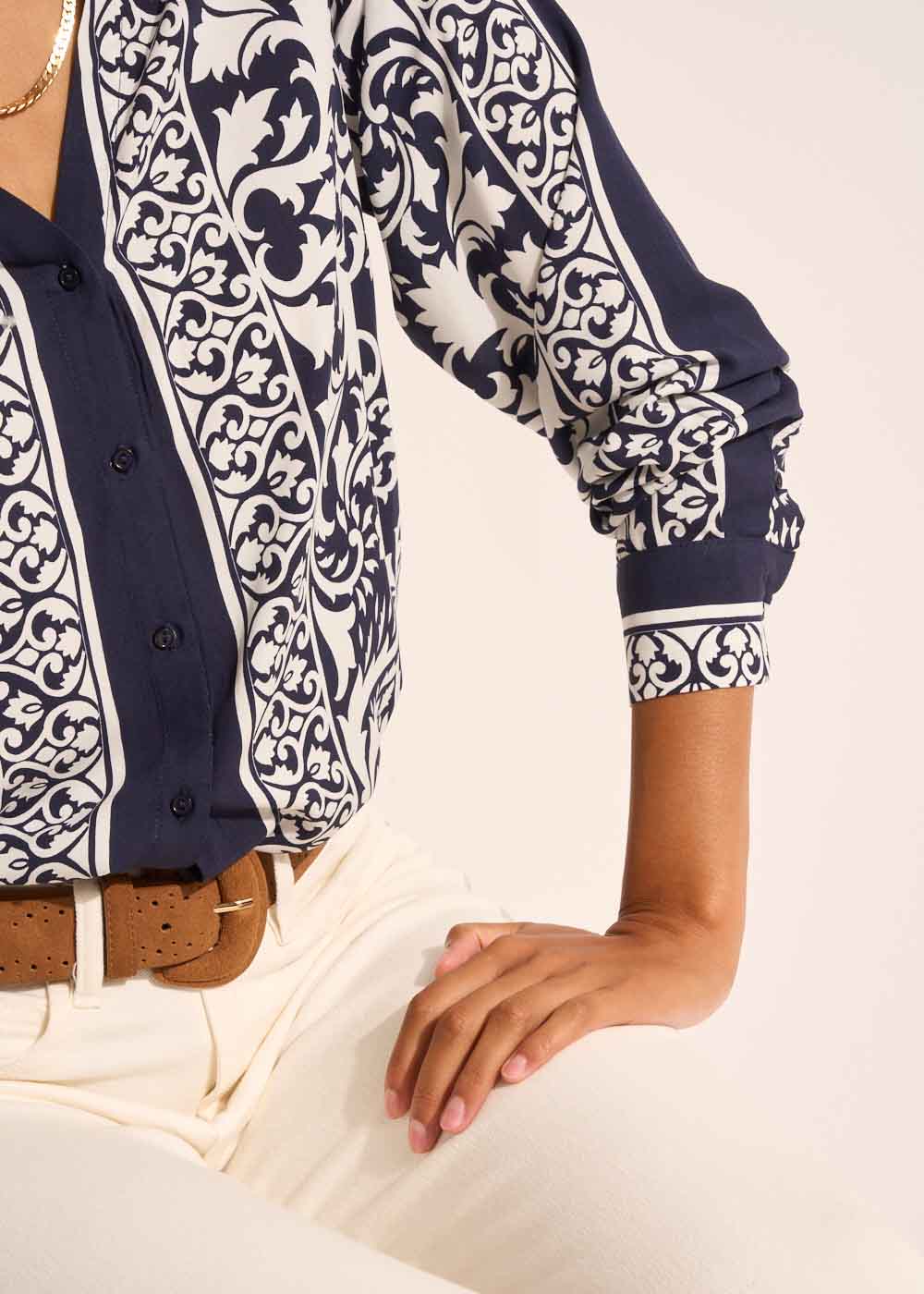 CAYAMA Chemise imprimée - 4 - Sud Express - Sud Express