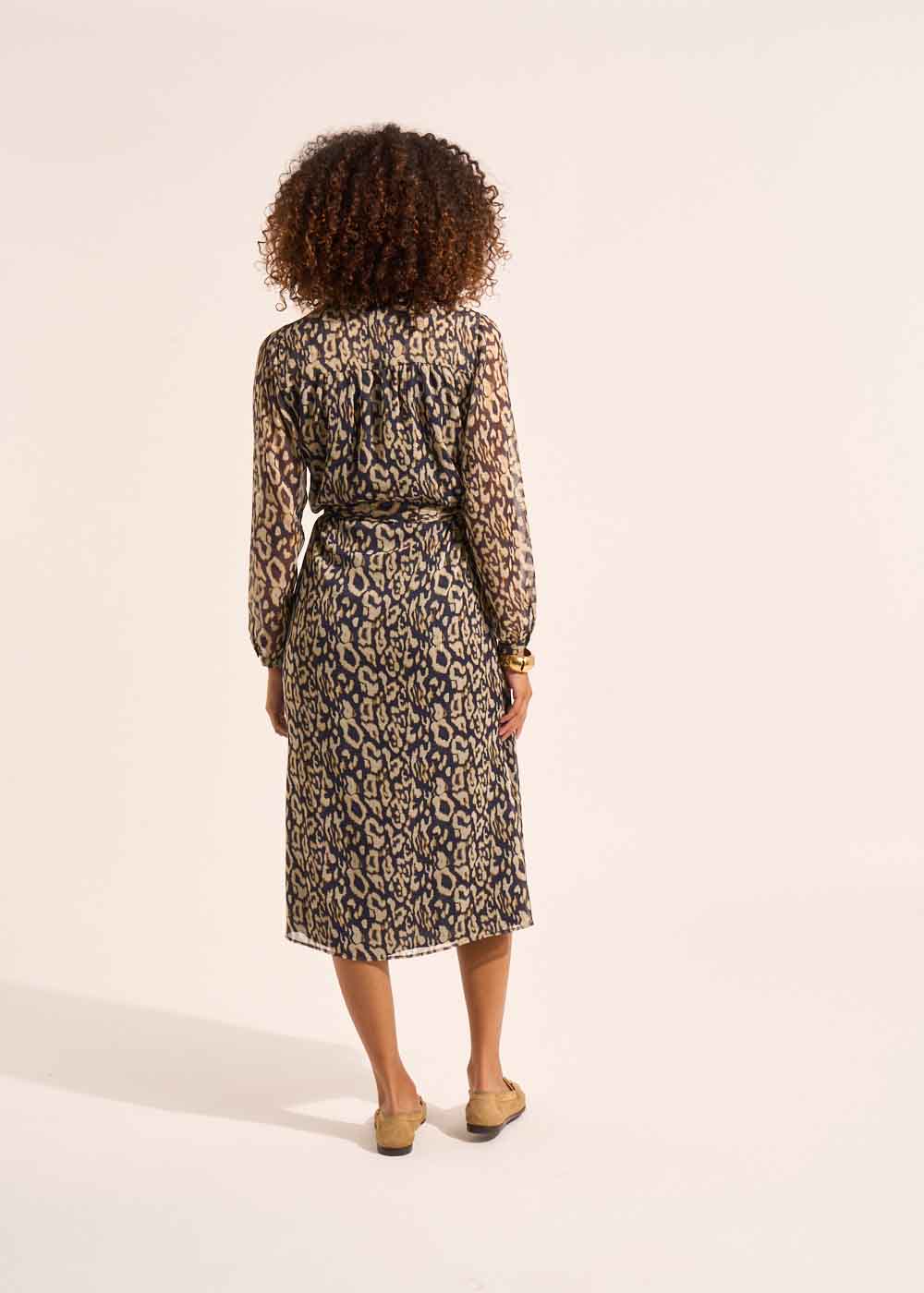 RITAYA Robe imprimé léopard - 3 - Sud Express - Sud Express