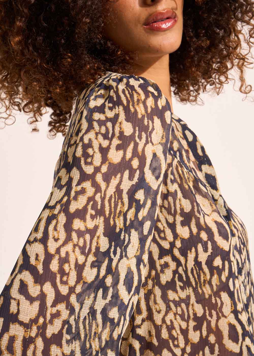 TIYA Blouse imprimé léopard - 1 - Sud Express - Sud Express