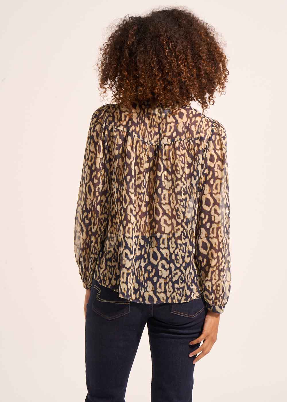 TIYA Blouse imprimé léopard - 2 - Sud Express - Sud Express