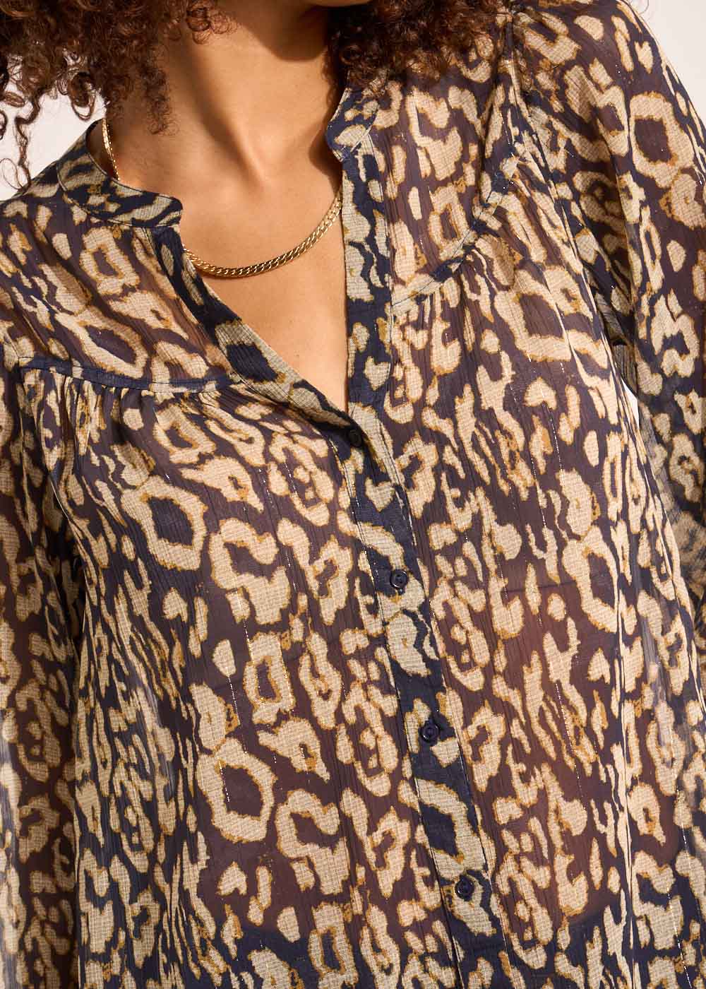 TIYA Blouse imprimé léopard - 3 - Sud Express - Sud Express