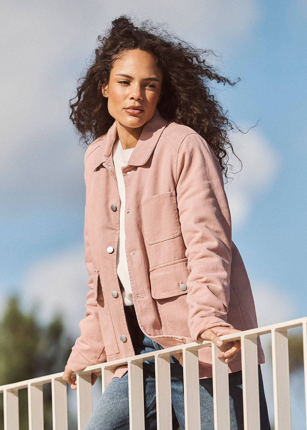 VEXAS Veste longue en coton avec intérieur matelassé - 1 - Sud Express - Sud Express