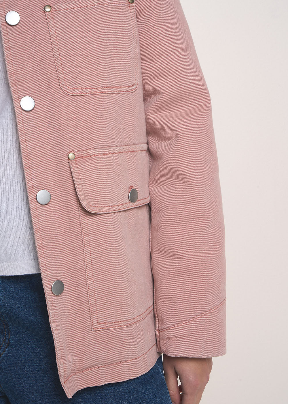 VEXAS Veste longue en coton avec intérieur matelassé - 4 - Sud Express - Sud Express