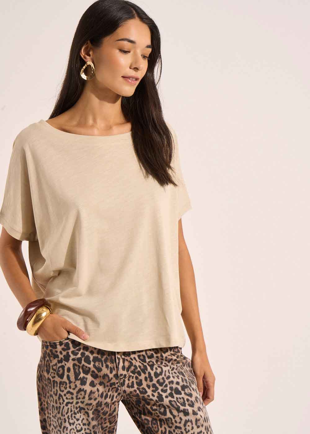 TRICIOU T-shirt col bateau - 1 - Sud Express - Sud Express