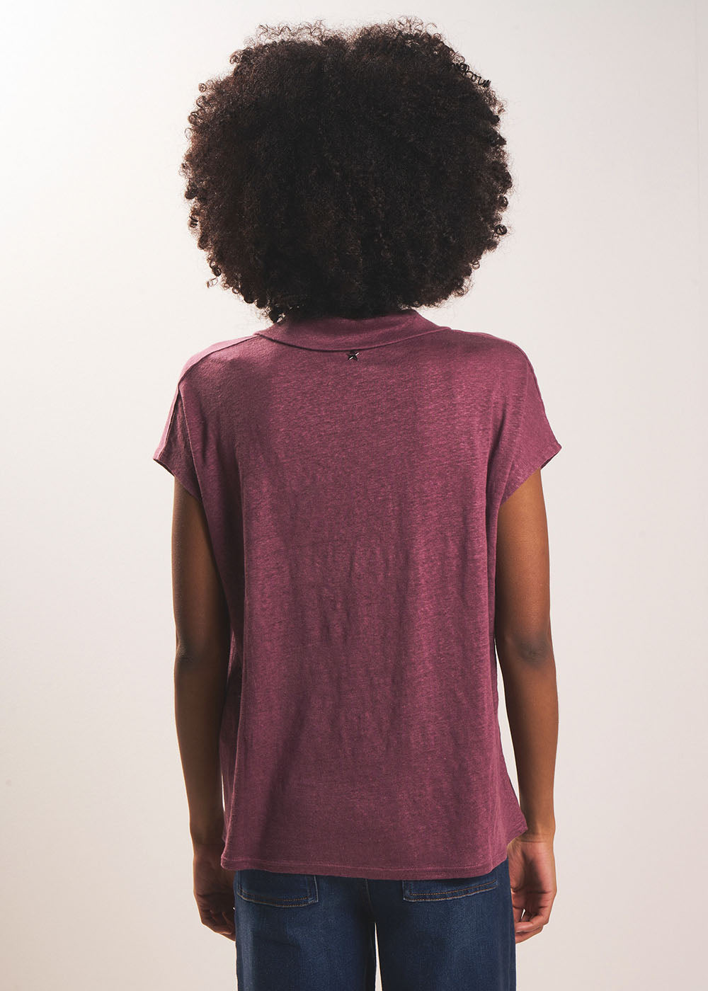 TESSALY T-shirt à col chemise - 3 - Sud Express - Sud Express