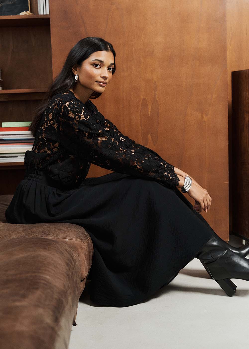 TELIZA Blouse en dentelle florale - 4 - Sud Express - Sud Express