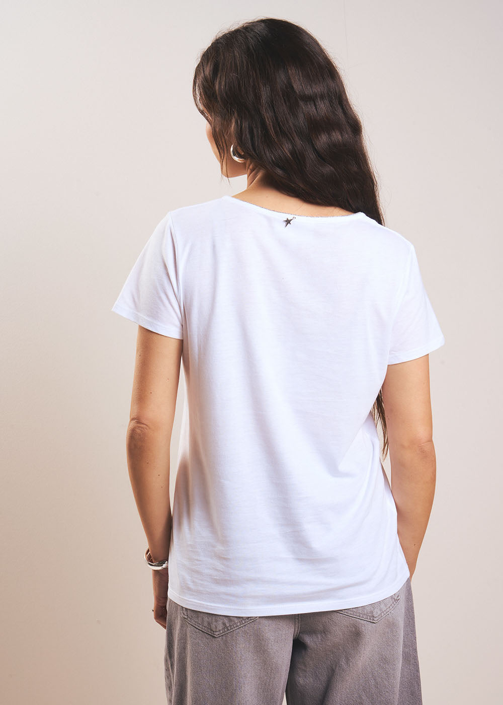 TASHY T-shirt col V - 3 - Sud Express - Sud Express