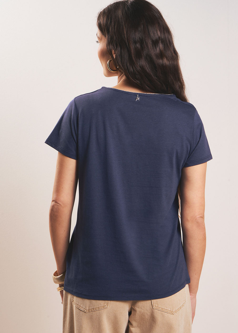 TASHY T-shirt col V - 3 - Sud Express - Sud Express