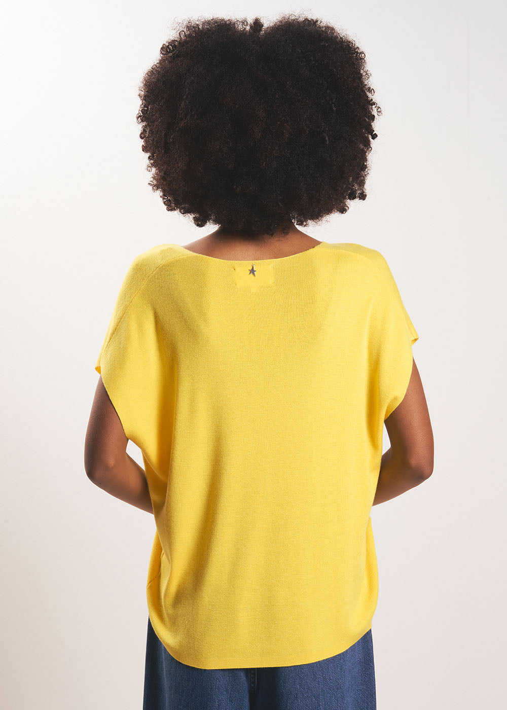 MATINY Pull sans manches à col V en maille côtelée - 3 - Sud Express - Sud Express