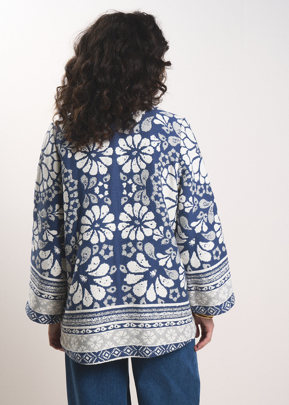 VANOU Veste en coton à motifs floraux - 3 - Sud Express - Sud Express