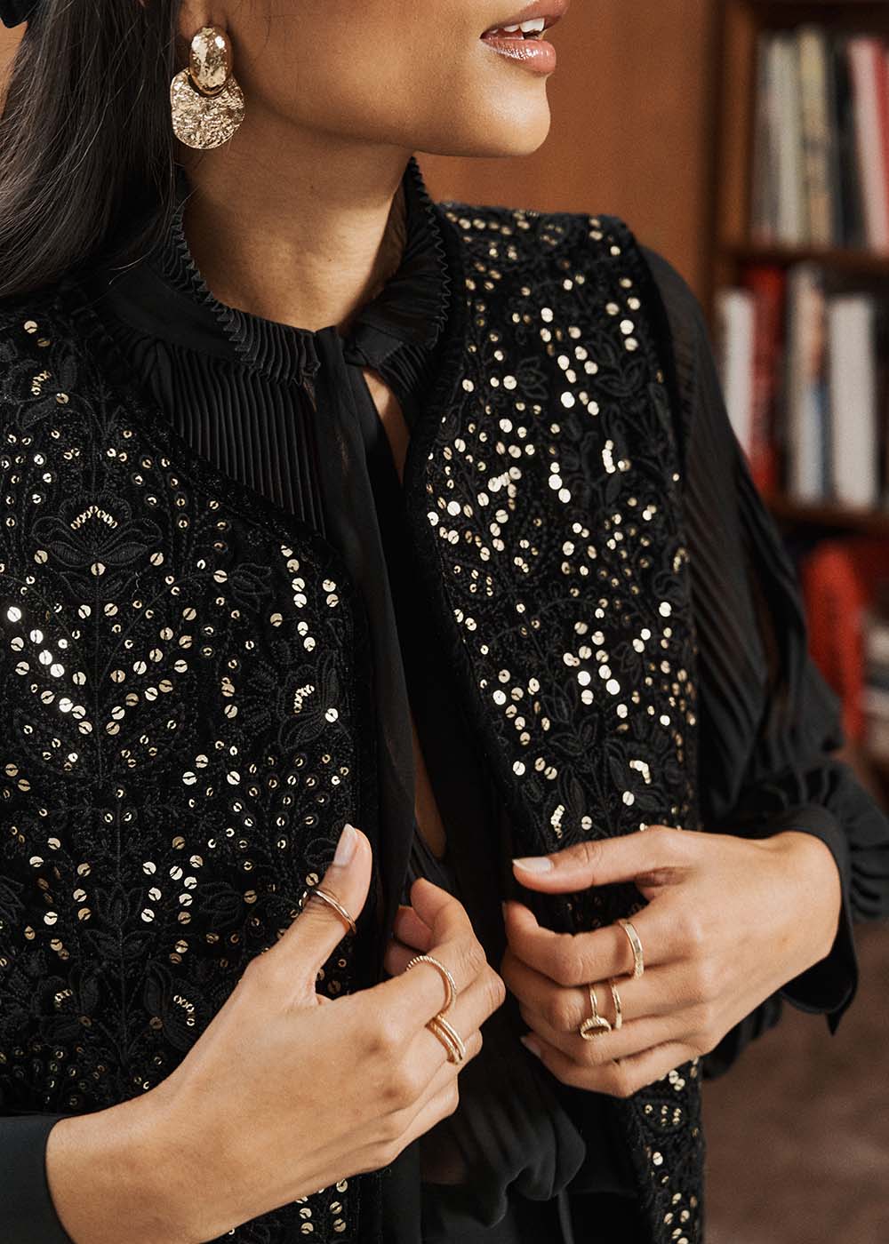 GONI Veste sans manches sequins - 2 - Sud Express - Sud Express