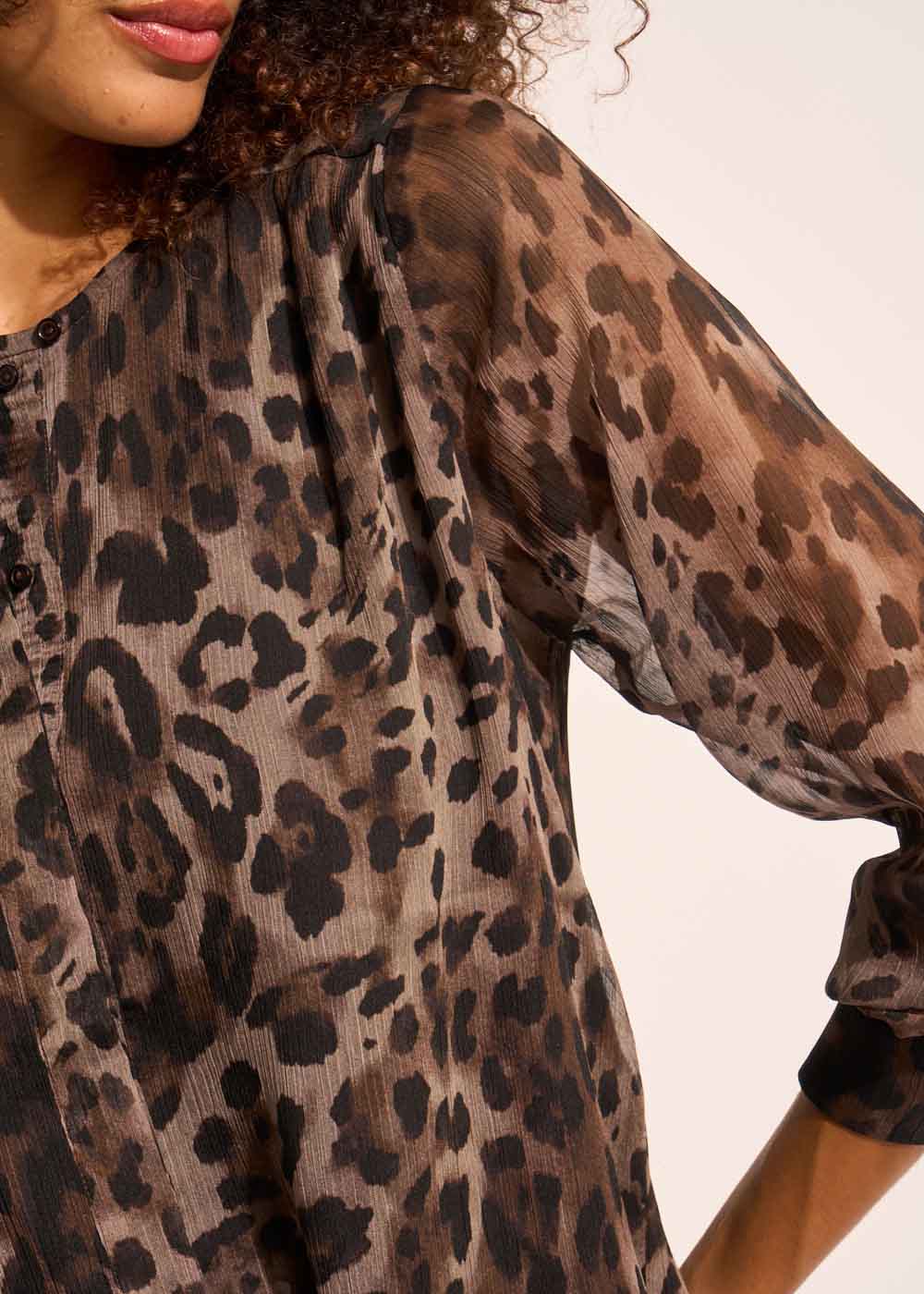 CANITA Blouse imprimé léopard - 2 - Sud Express - Sud Express
