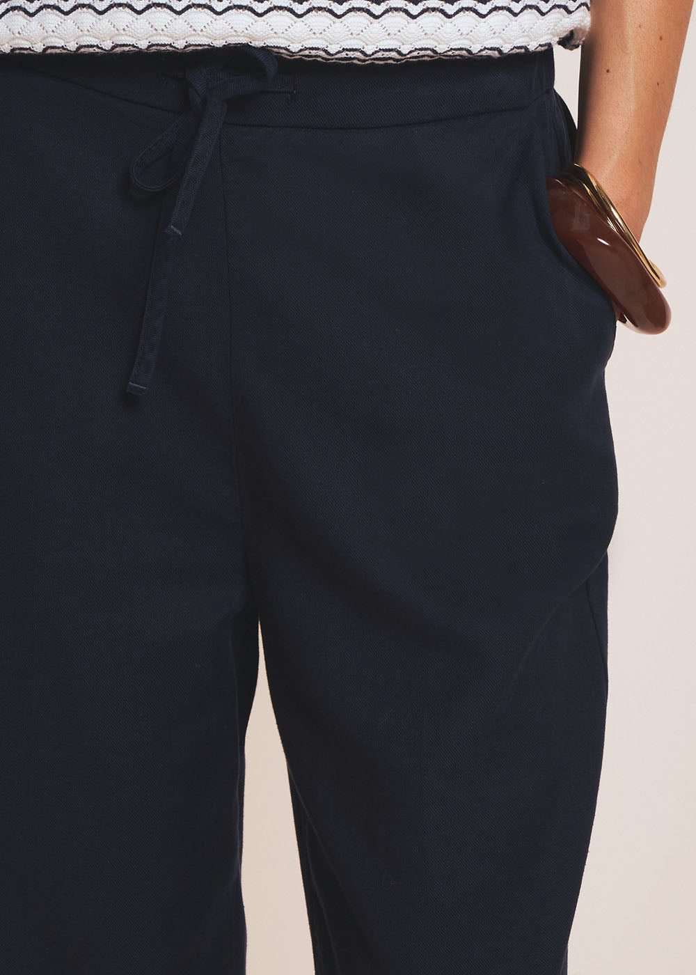 POLY Pantalon droit taille haute - 4 - Sud Express - Sud Express