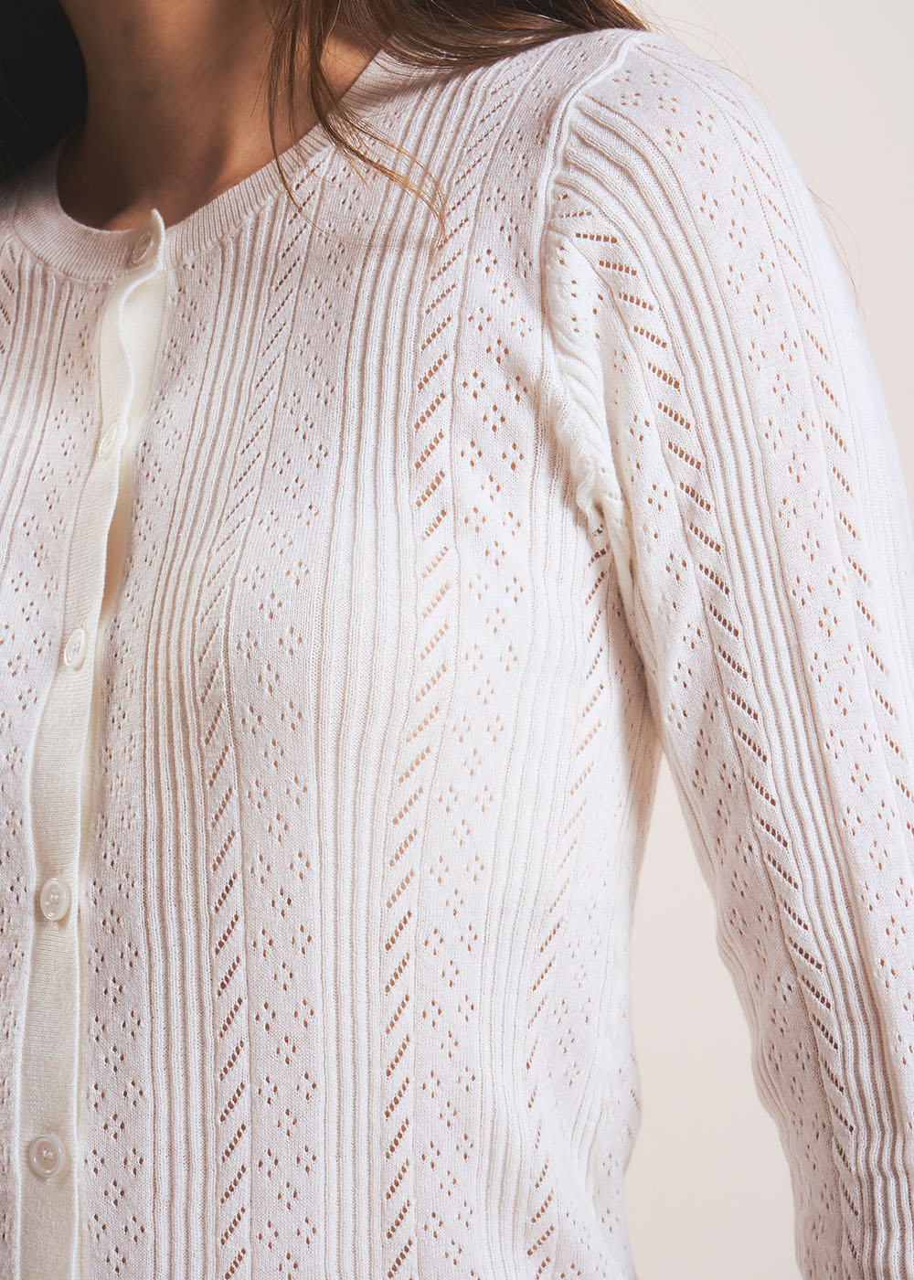 GATSALY Gilet en pointelle - 2 - Sud Express - Sud Express