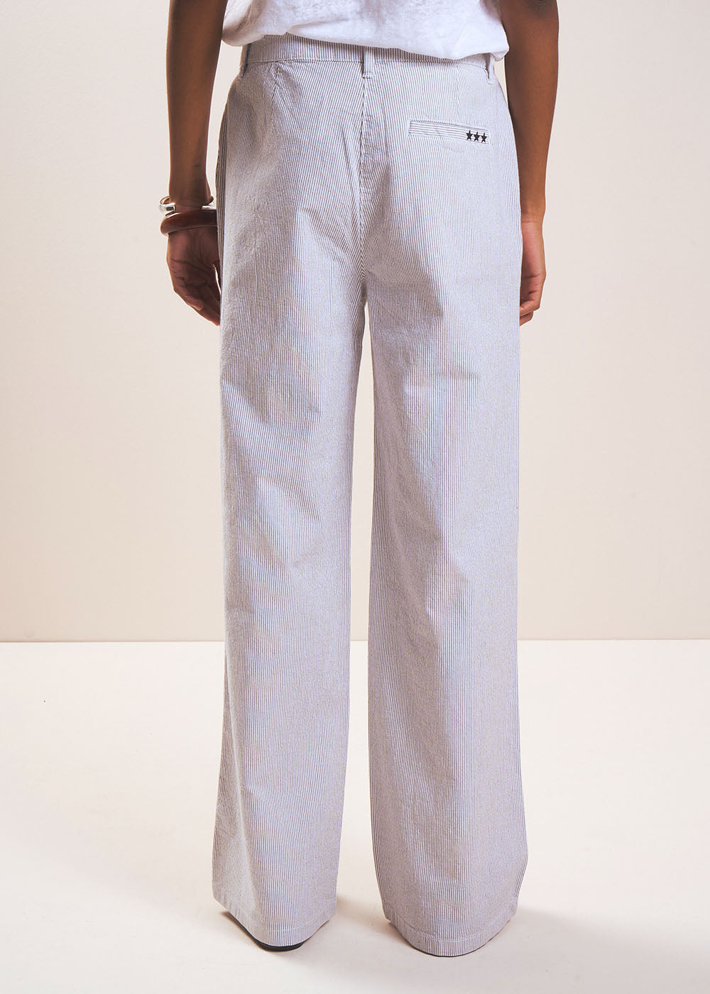 PAKLO Pantalon chino rayé - 3 - Sud Express - Sud Express