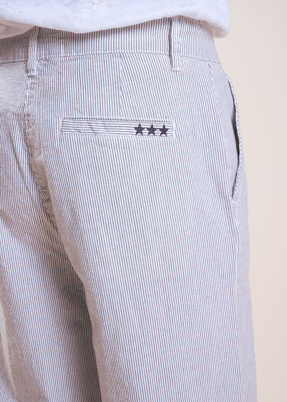 PAKLO Pantalon chino rayé - 4 - Sud Express - Sud Express