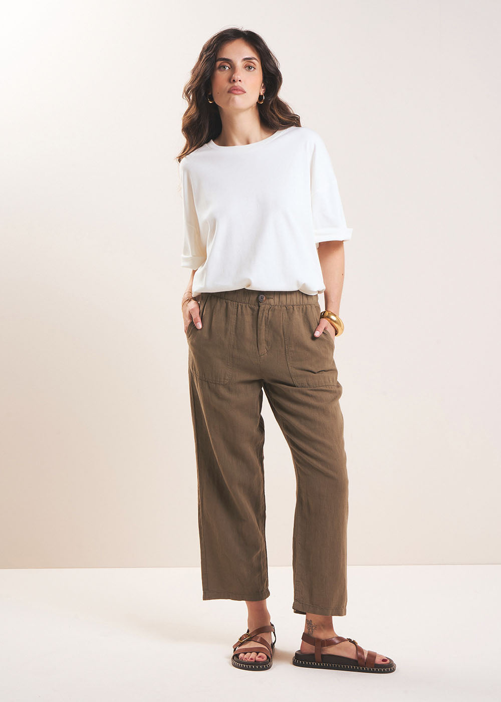 PALAZI Pantalon carotte - 1 - Sud Express - Sud Express