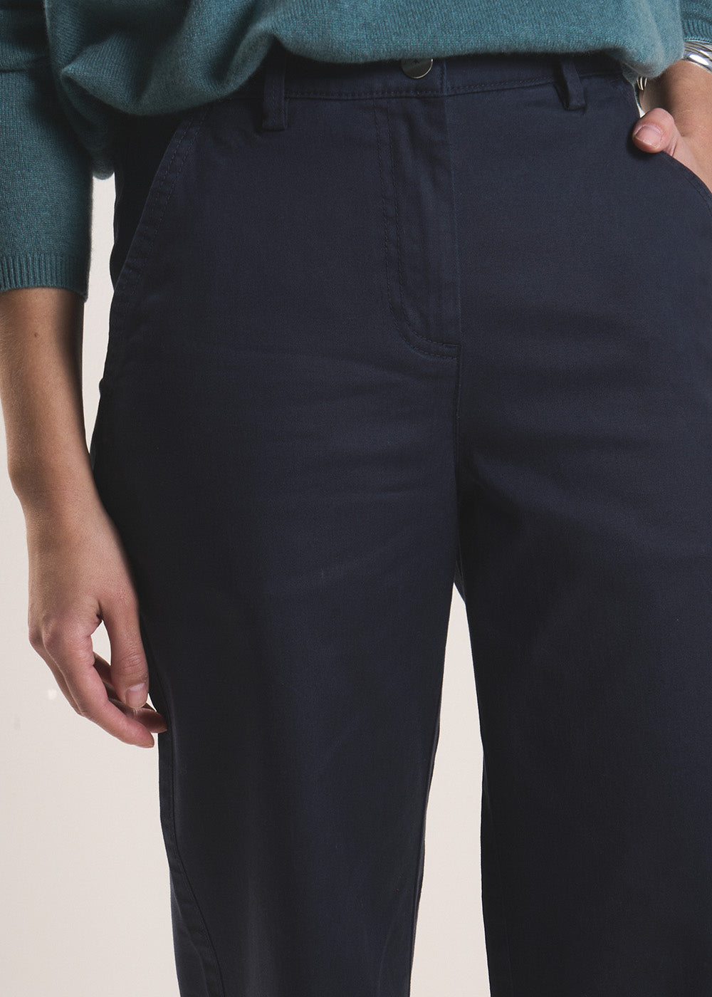 PAROS Pantalon droit taille haute - 2 - Sud Express - Sud Express