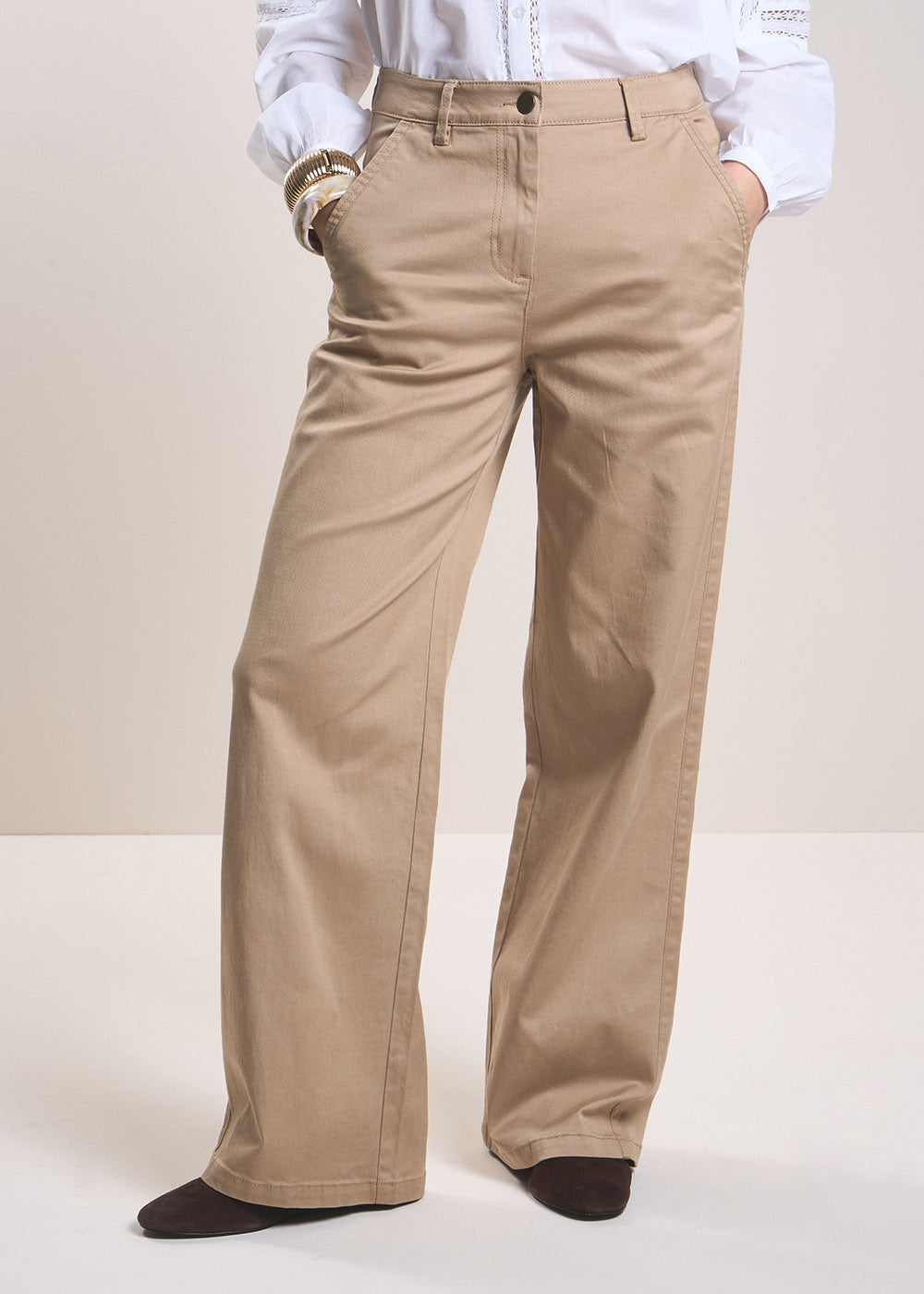 PAROS Pantalon droit taille haute - 2 - Sud Express - Sud Express