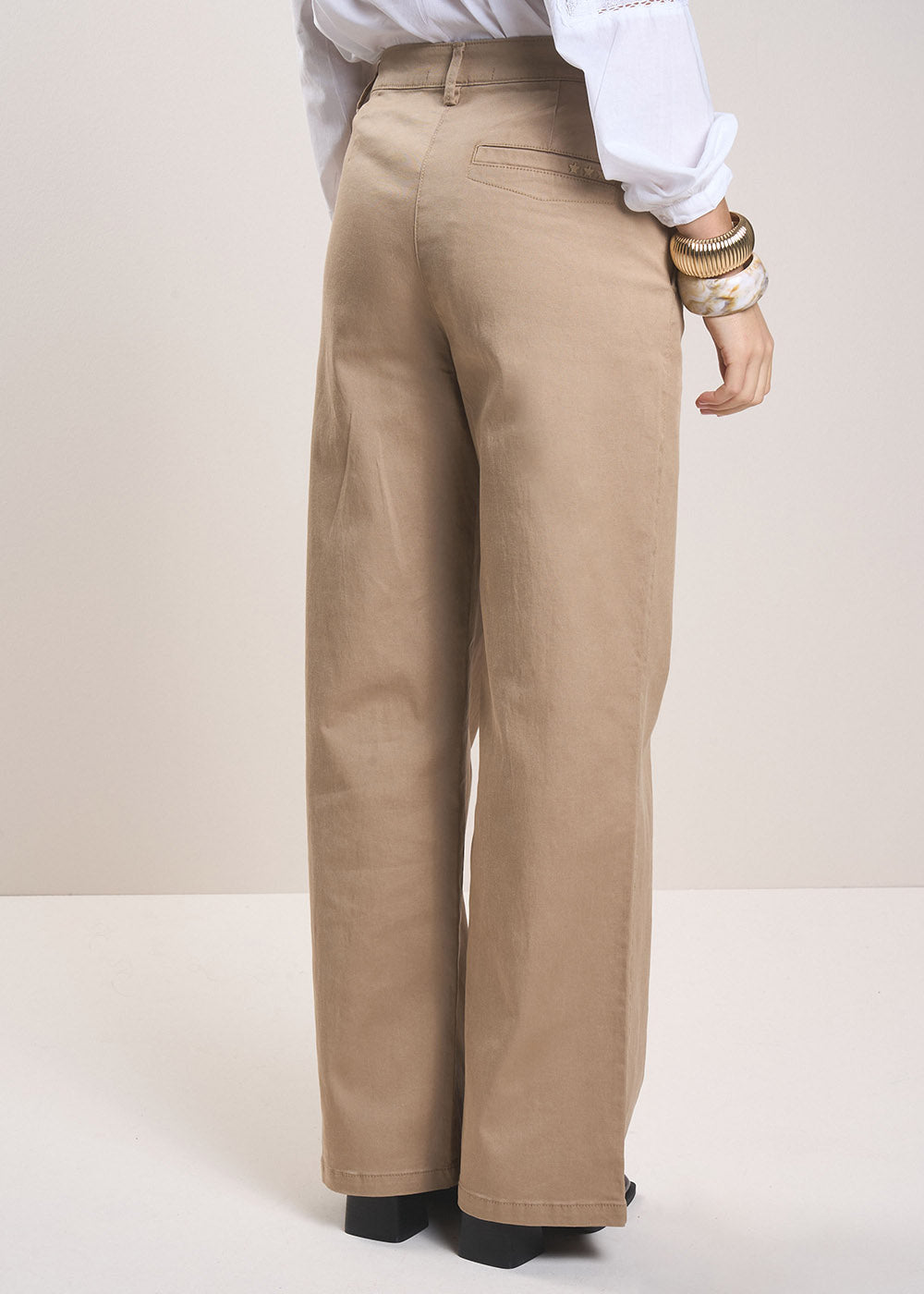 PAROS Pantalon droit taille haute - 3 - Sud Express - Sud Express