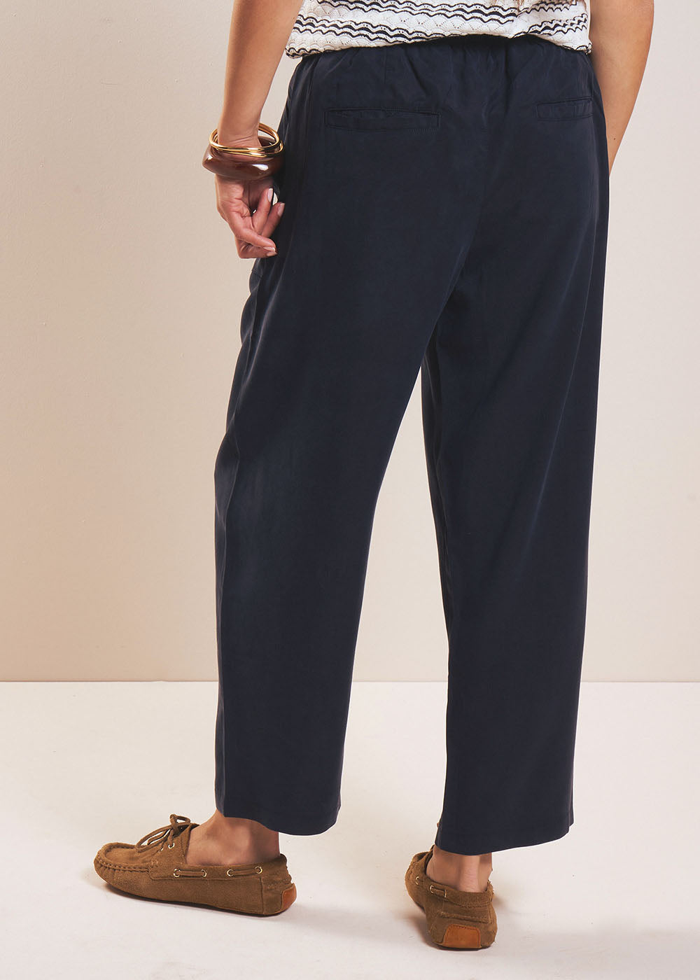 Pantalon carotte en lyocell - Sud Express - 3 - Sud Express