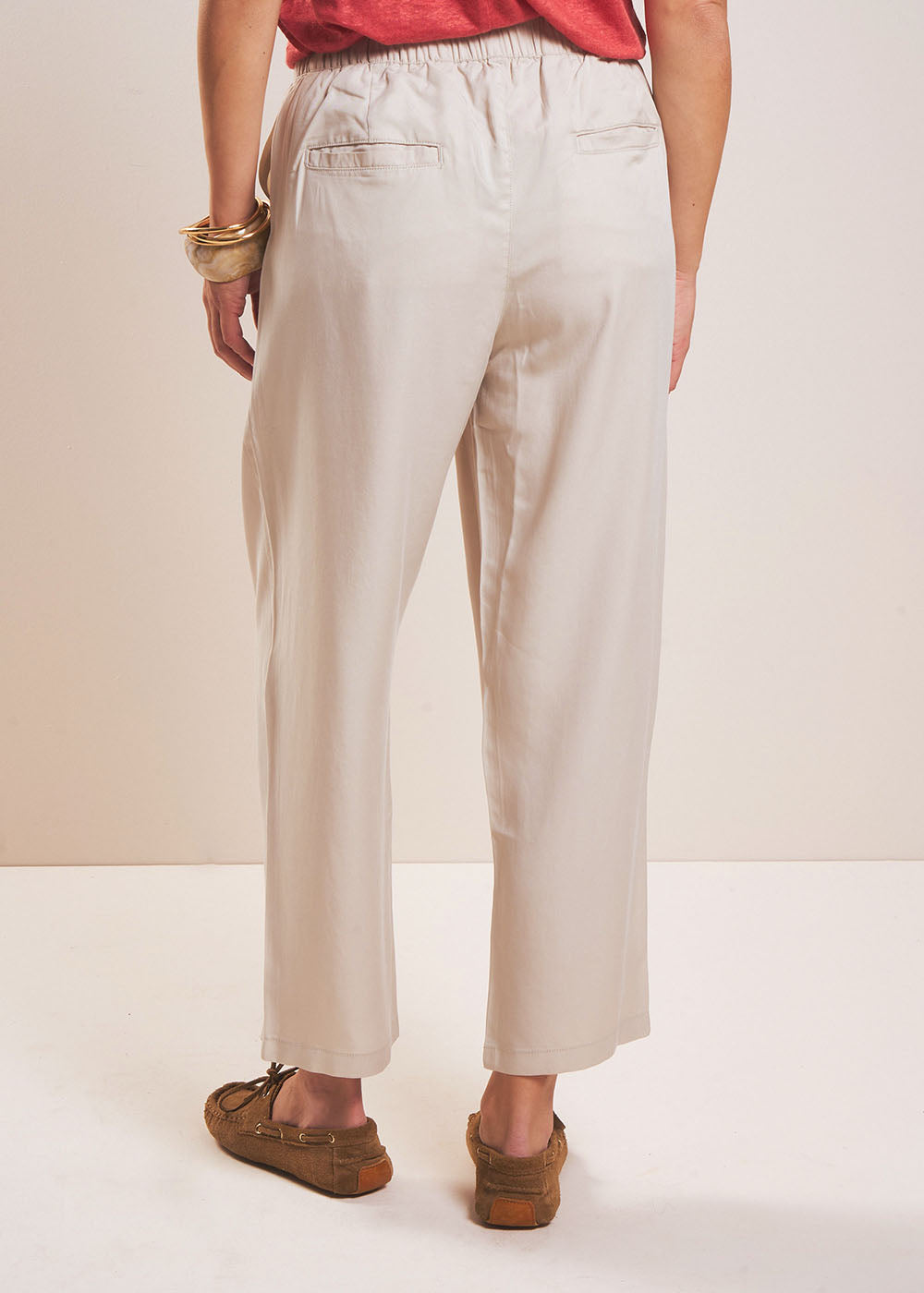 Pantalon carotte en lyocell - Sud Express - 3 - Sud Express
