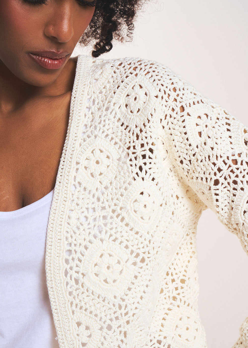 GALY Gilet en crochet - 2 - Sud Express - Sud Express