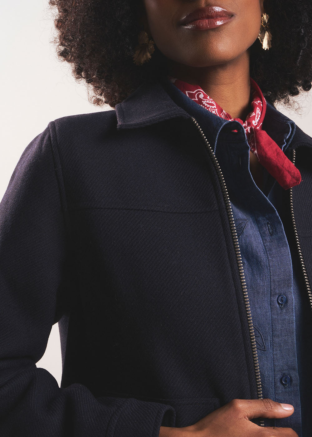 MABELA  Veste courte en drap de laine - 2 - Sud Express - Sud Express