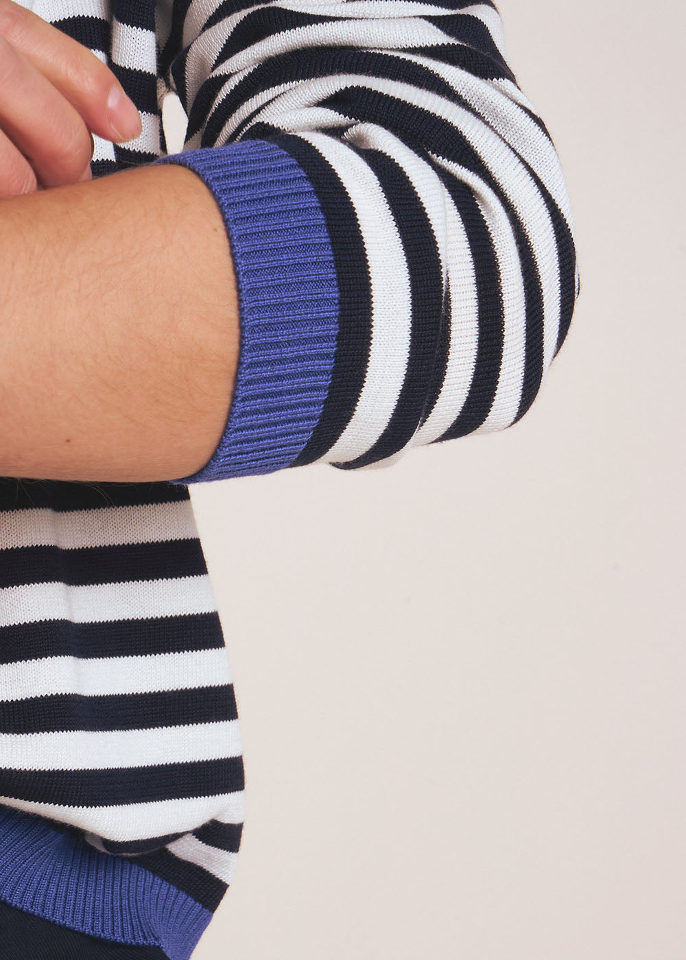 MARINIO Pull rayé à col rond - 4 - Sud Express - Sud Express