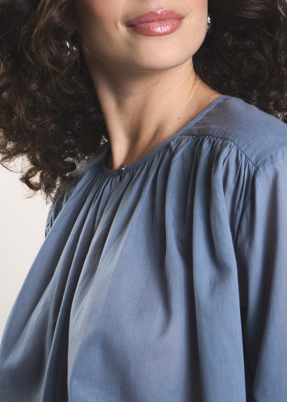 THALYS Blouse légère en voile de coton - 2 - Sud Express - Sud Express