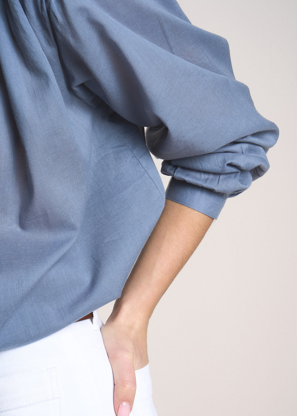 THALYS Blouse légère en voile de coton - 4 - Sud Express - Sud Express